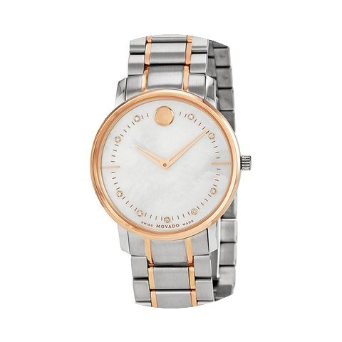 Movado TC Mother of Pearl Two Tone Stain...