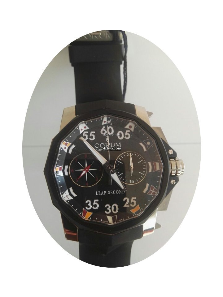 Corum Admirals Cup Leap Second 48 ad: $7...