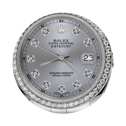 Rolex Men`s Rolex 36mm Datejust Grey Col...