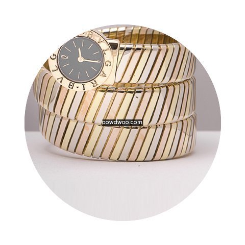 Bulgari Tubogas Three Gold...