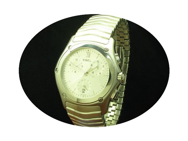 Ebel Classic Wave Chrono Edelstahl Herre...