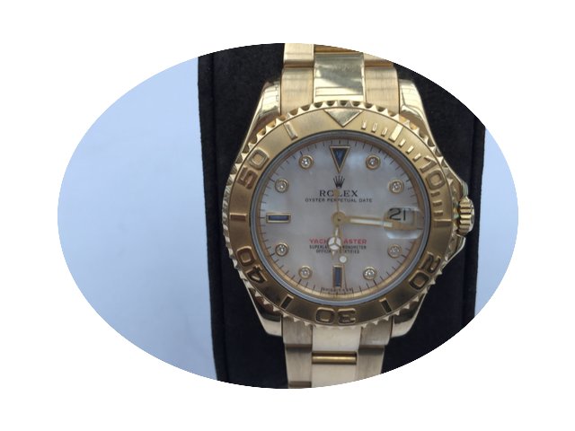 Rolex Yacht-Master Gelbgold Perlmutt m. ...