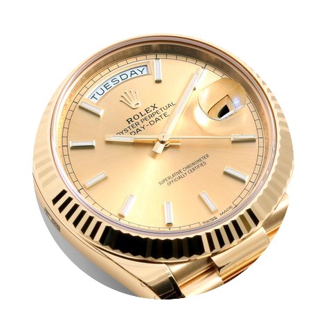 Rolex 2016 18K Yellow Gold 40 mm Day-Dat...