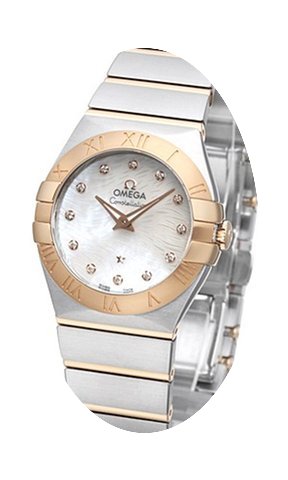 Omega Constellation Polished Quarz Small...