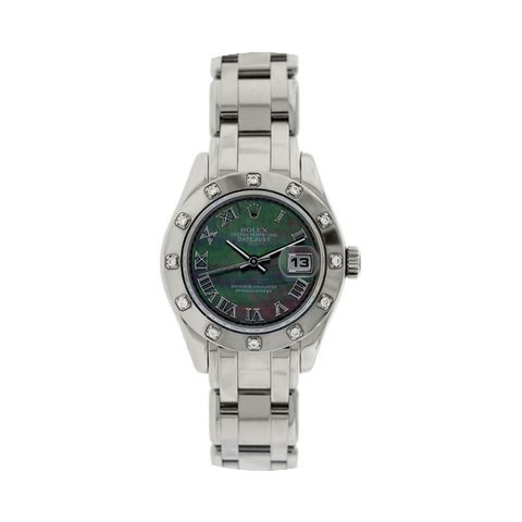 Rolex Gold Pearlmaster 80319 Tahitian Mo...