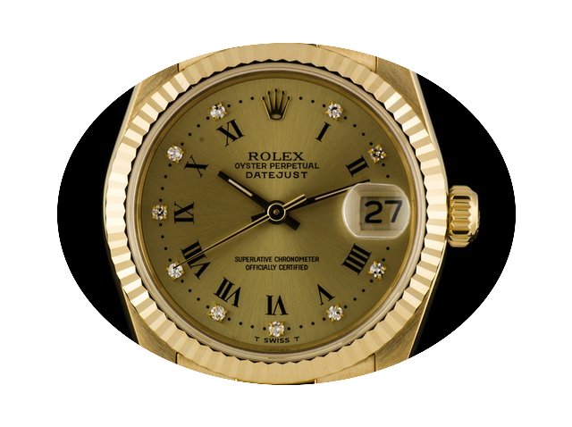 Rolex 18k Y/G O/P Champagne Diamond Dial...