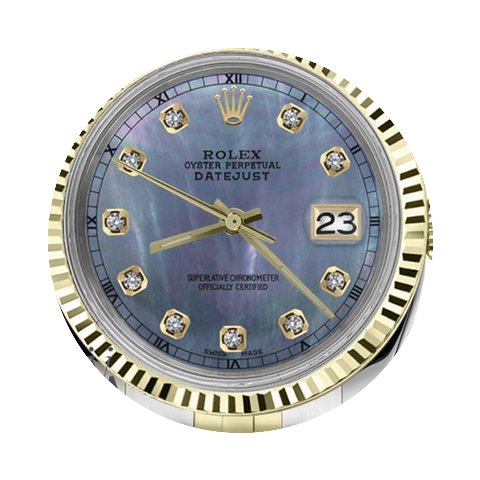 Rolex Men`s Rolex 36mm Datejust2tone Tah...