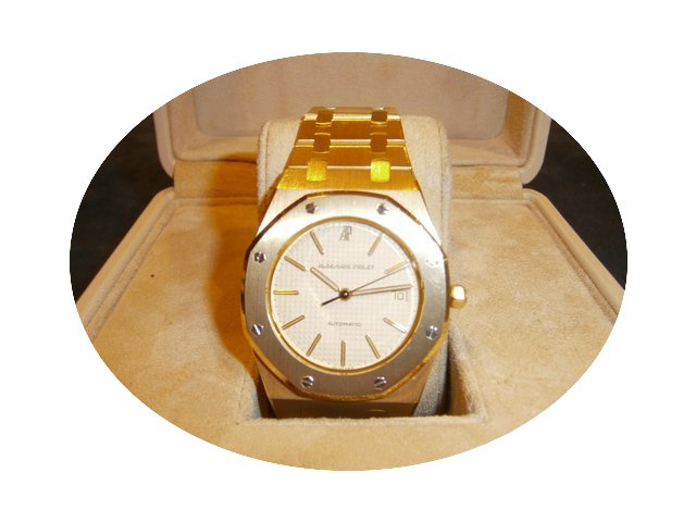 Audemars Piguet royal oak oro giallo 35 ...