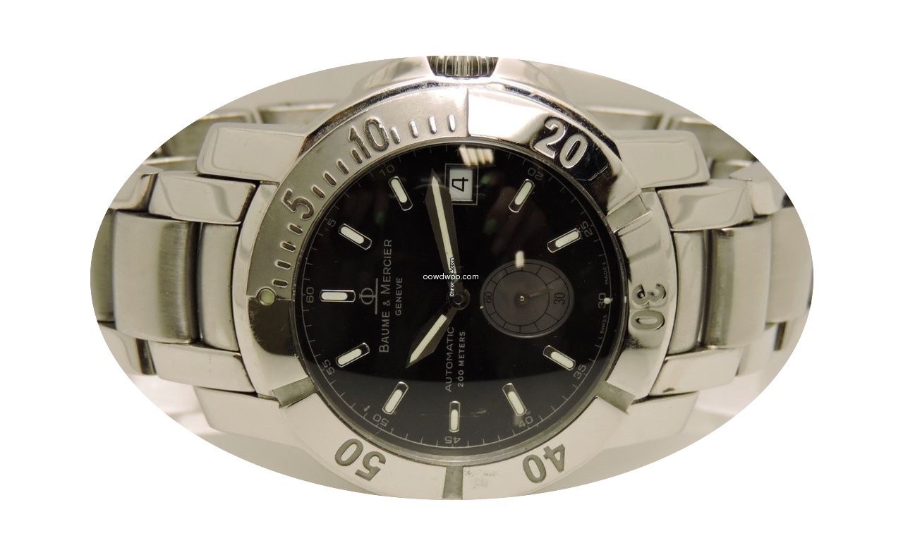 Baume & Mercier 65353 Stainless Steel 38...