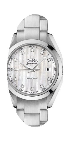 Omega Aqua Terra Quartz 30mm Ladies Watc...