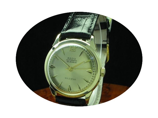 Rado Goldstar 14kt 585 Gold Automatic He...