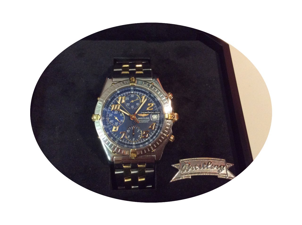 Breitling Chronomat Stahl/ Gold...