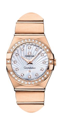 Omega Constellation Brushed 24mm Ladies ...
