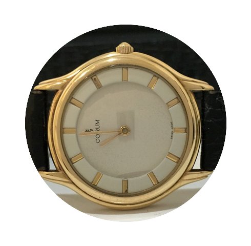 Corum Curvex Ouro Maciço 18k Completo...