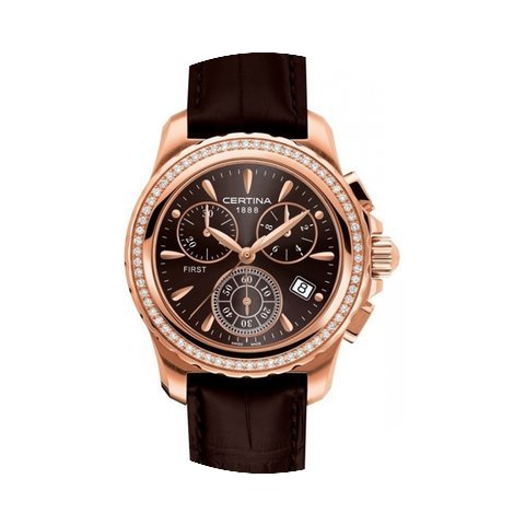 Certina DS First Lady Chrono Gold Damenu...