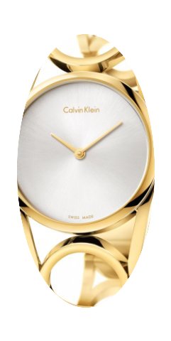 ck Calvin Klein round K5U2M546 Damenarmb...