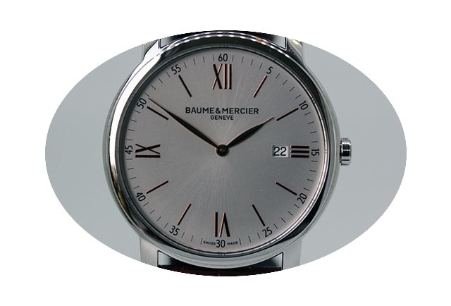 Baume & Mercier Classima steel quart...