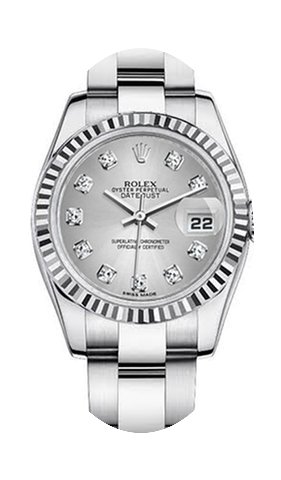 Rolex Women's New Style Steel Datejust O...