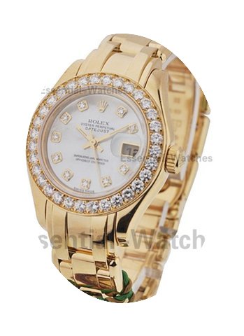 Rolex Used Masterpiece Yellow Gold Ladie...