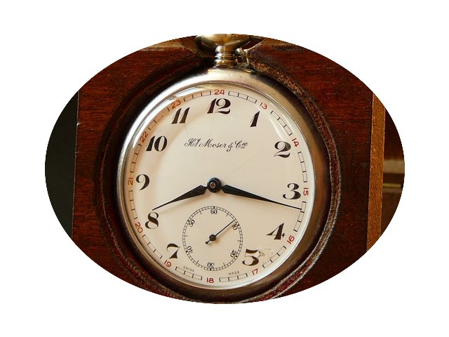 H.Moser & Cie. Lepine Pocket Watch, ...