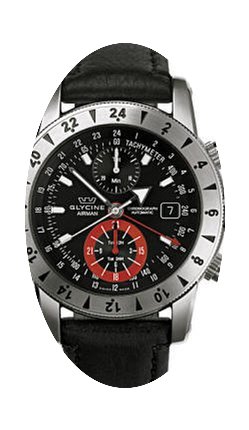 Glycine Airman 9 43 mm Chronograph GMT 3...