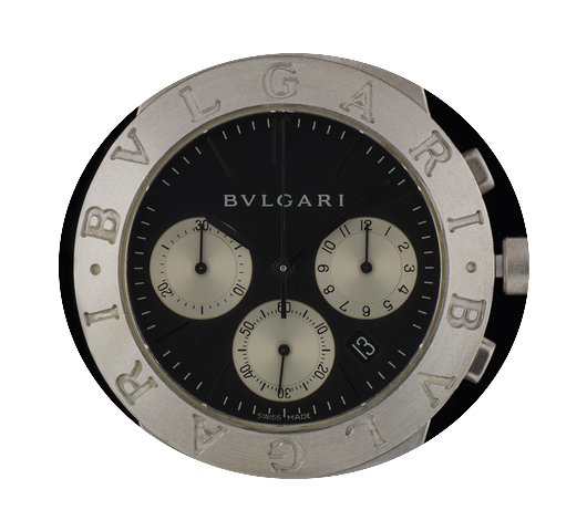 Bulgari 18k White Gold Diagono Chronogra...