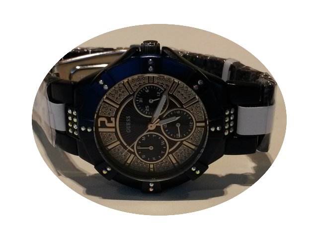 Guess VISTA Chronograph Ladies' Blue Wat...