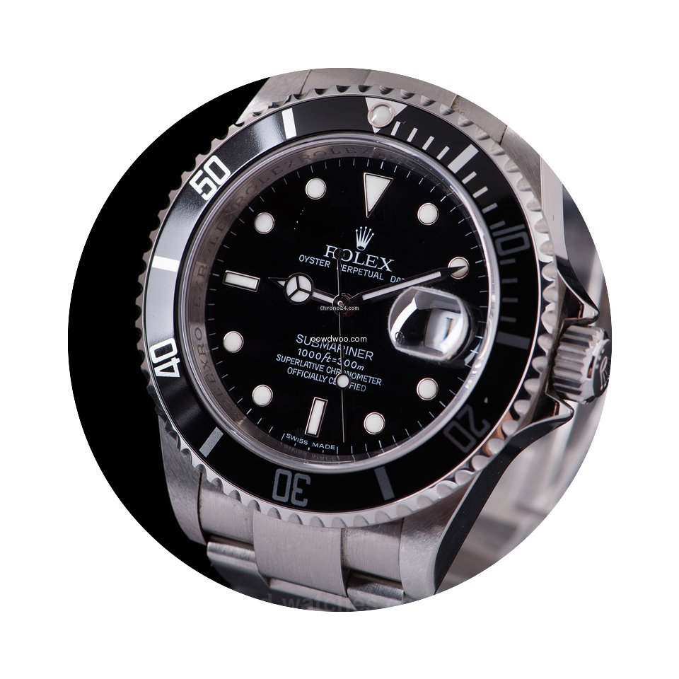 Rolex Submariner Date - 16610 NEVER POLI...