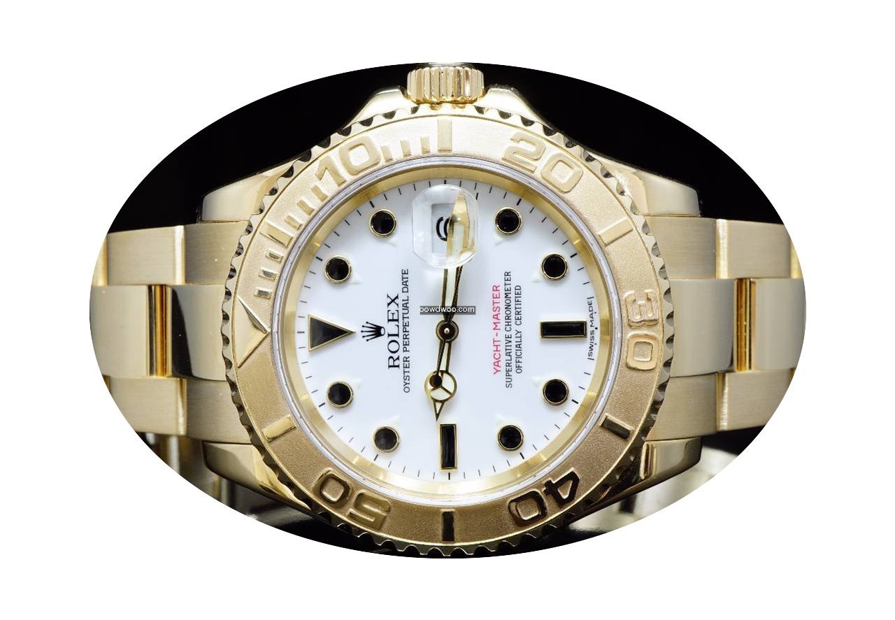 Rolex 2005 18ct Yellow Gold Yacht-Master...