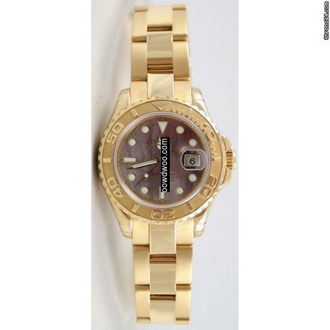 Rolex Yachtmaster 169628 Ladies 18K Yell...