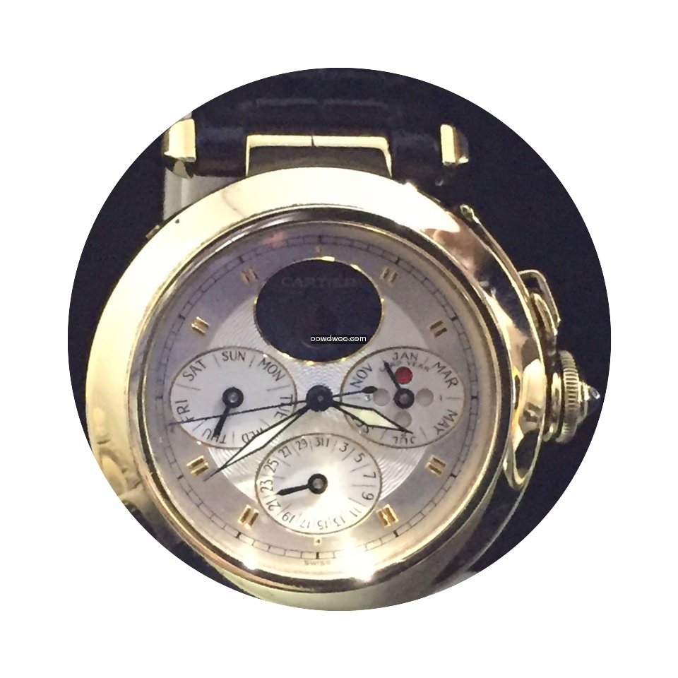 Cartier PASHA calendario perpetuo...