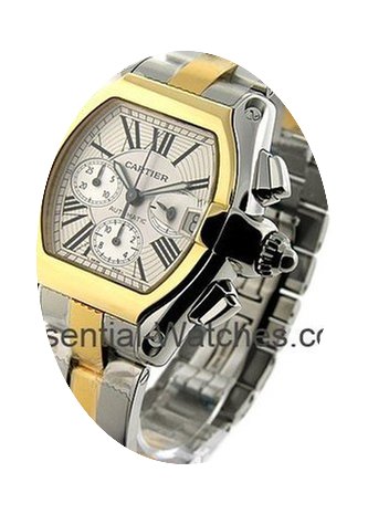 Cartier Roadster Chronograph 2 Tone...