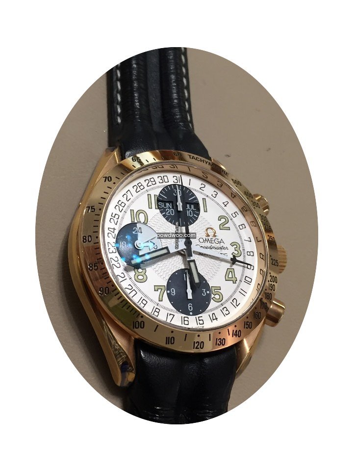 Omega Speedmaster pink gold...