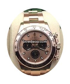 Rolex Daytona Pink Black Dial...