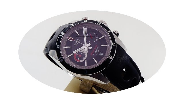 Tudor Grantour Flyback Chrono black dial...