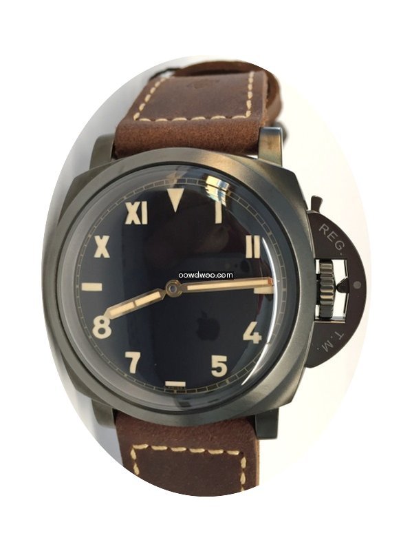 Panerai Luminor 3 Days Titan DLC Black L...