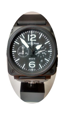 Bell & Ross BR03 94 CHRONO AUTO CARB...