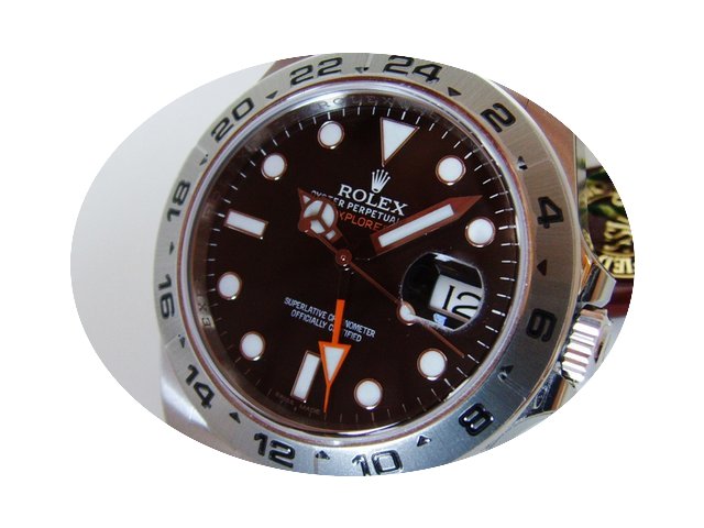 Rolex Explorer II, ZB schwarz,...