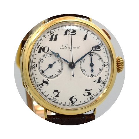 Longines One Button Chrono circa 1933...