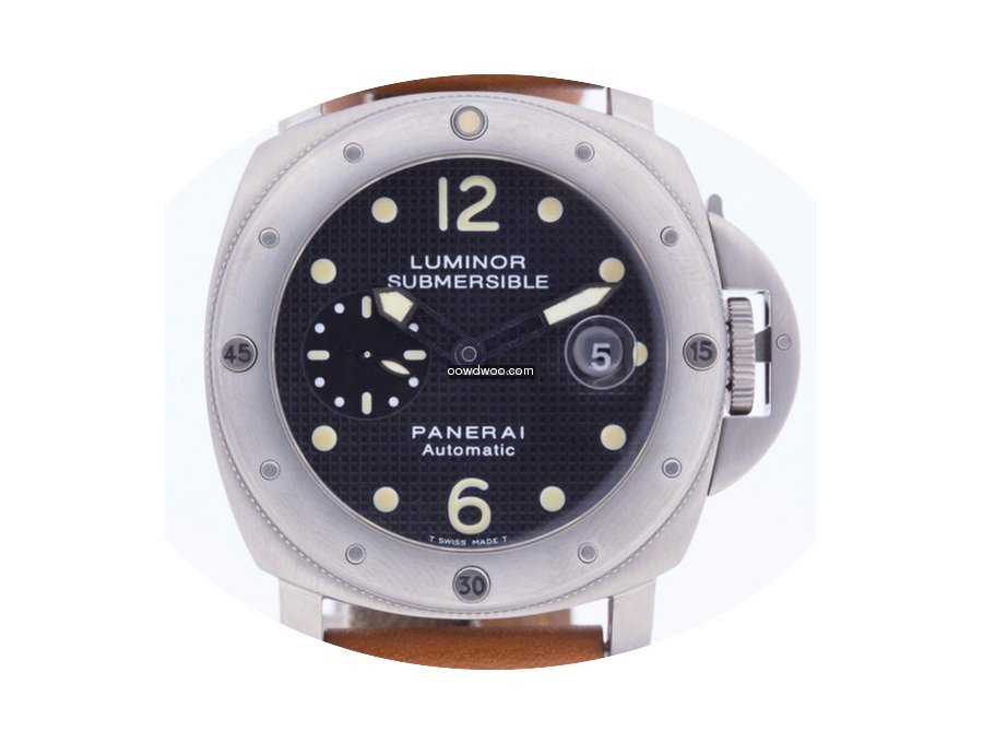 Panerai Submersible Titanium OP6528 Limi...