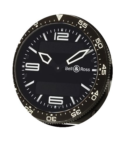 Bell & Ross Aviation Carbon 42mm Bla...