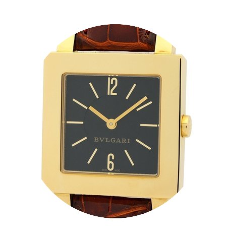 Bulgari Quadratto 18k Yellow Gold 29mm B...