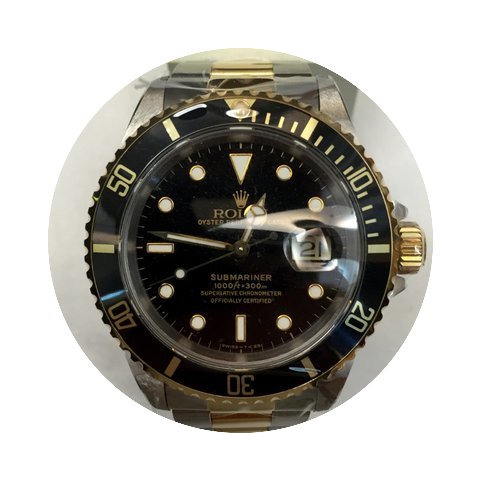 Rolex Two Tone Submariner 16613 in Mint ...