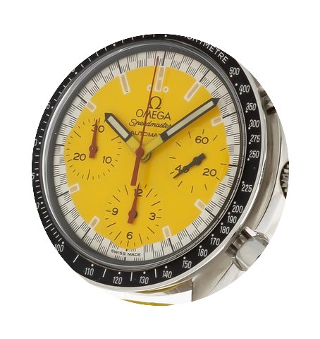 Omega Speedmaster Chronograph Stahl an K...