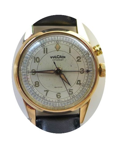 Vulcain Cricket en or rose 18k...