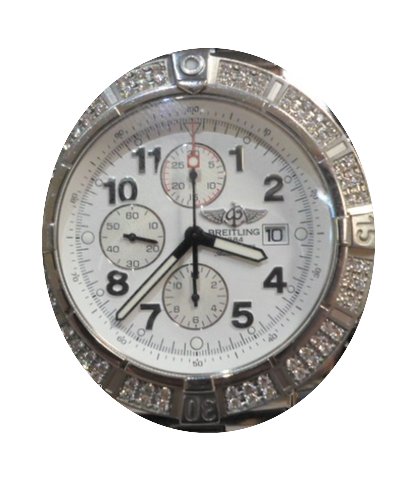 Breitling Super Avenger. 1.23ct VVS Diam...