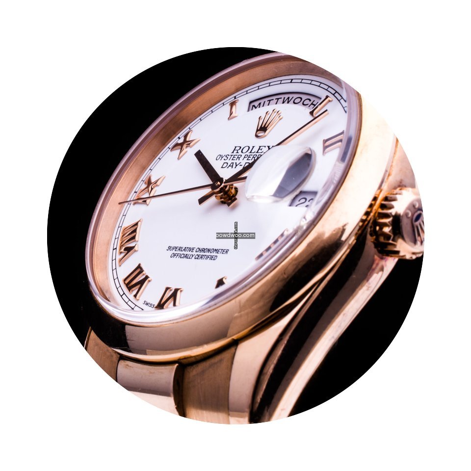 Rolex Day Date President 18k Everose Ros...