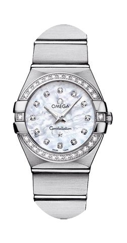 Omega Constellation Brushed 24mm Ladies ...