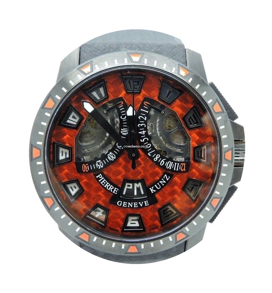 Pierre Kunz CHRONO SPORT BLACK STEEL LIM...
