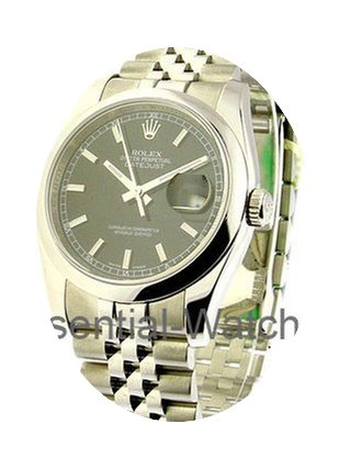 Rolex Used Men's Steel Datejust with New...